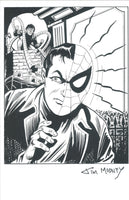 Jim Mooney Signed Spider-Man Print Photo Copy VF