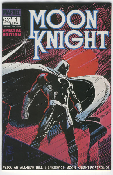 Moon Knight Special Edition #1 Sienkiewicz Art 1983 FN