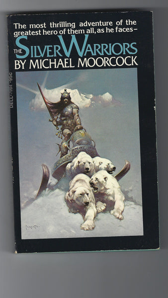 Silver Warriors by Michael Moorcock Elric! Frazetta Art! Vintage Fantasy Paperback FN