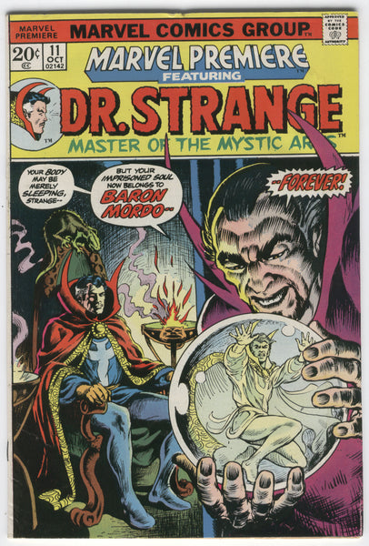 Marvel Premiere #11 The Origin Of Dr. Strange Bronze Age Classic  VGFN