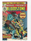 Marvel Presents #2 Bloodstone! HTF Bronze Age UK Pence Variant "All-Colour Comics" VGFN