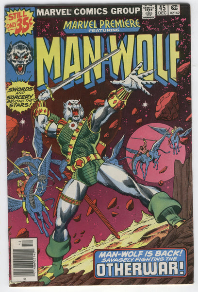 Marvel Premiere #45 Man-Wolf Perez Art! Bronze Age FN