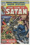 Marvel Spotlight #22 Son Of Satan Ghost Rider & Satana (yowza!) VGFN