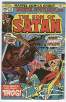 Marvel Spotlight #23 Son Of Satan What Dwells in the Darkness VGFN