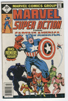 Marvel Super Action #1 Captain America Big Premiere Issue Bronze Age Key Diamond Variant VF
