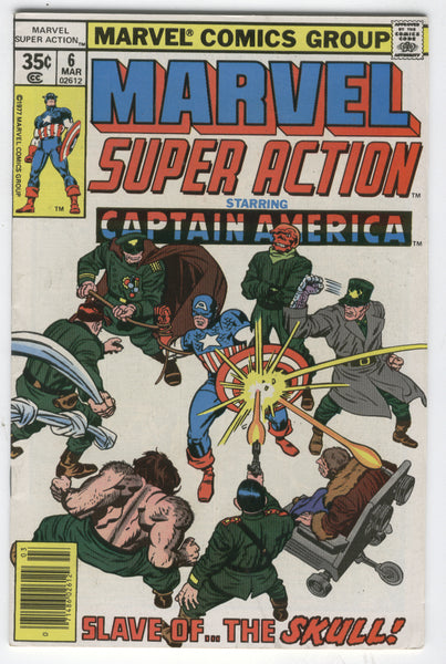 Marvel Super Action #6 Starring Captain America Bronze Age FVF