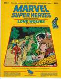 Marvel Super Heroes Lone Wolves TSR #6859 Official Game Adventure W/ Map 1984 Dungeons And Dragons FVF