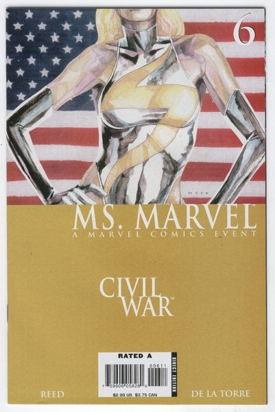 Ms. Marvel #6 Civil War VF