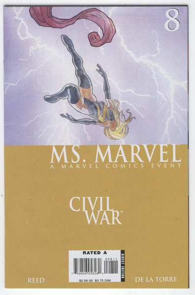 Civil War #8 Ms. Marvel VFNM