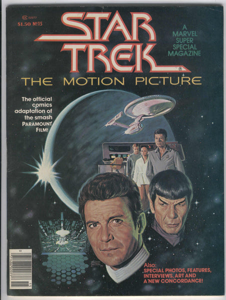 Marvel Super Special #15 Star Trek Bronze Age Magazine FN