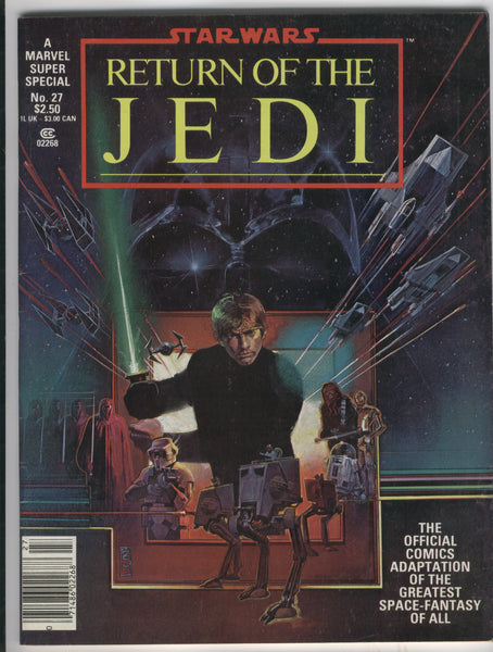 Marvel Super Special #27 Star Wars: Return Of The Jedi Movie Adaptation Magazine FVF