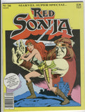 Marvel Super Special #38 Red Sonja Movie Adaptation Magazine HTF Later Issue FVF