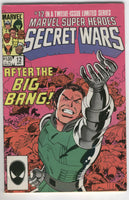 Marvel Super Heroes Secret Wars #12 After The Big Bang Last Issue FVF