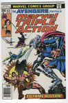 Marvel Triple Action #42 Hawkeye Blows His Top Bronze Age FVF