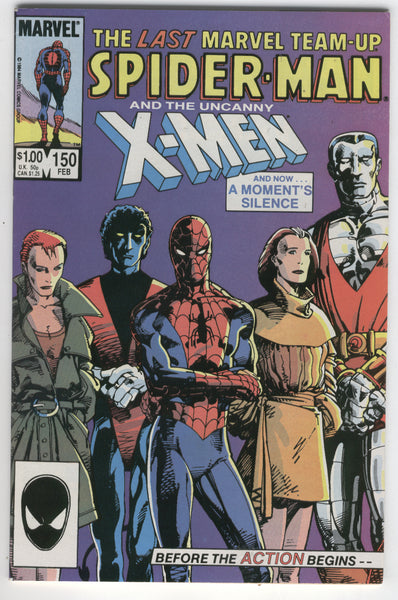 Marvel Team-Up #150 Spider-Man And The X-Men HTF Last Issue VF