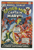 Marvel Team-Up #16 Spidey & Captain Marvel & Basilisk Bronze Age Classic VGFN