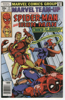 Marvel Team-Up #72 Spidey & Iron Man Bronze Age Classic VF