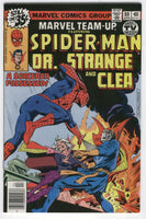 Marvel Team-Up #80 Spidey Dr. Strange & Clea Bronze Age Classic VF