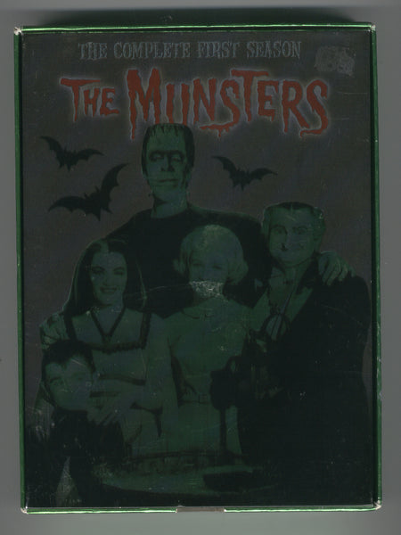 The Munsters Complete First Season DVD Set Used and Confirmed