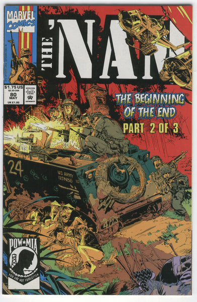 'Nam #80 The Beginning Of the End HTF Later Issue FVF
