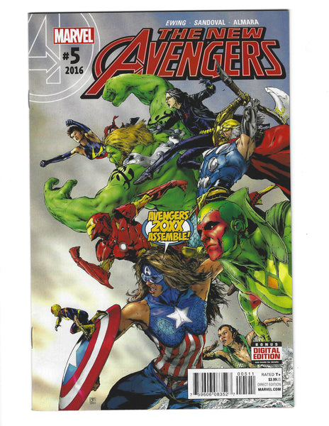 New Avengers #5 2016 VFNM