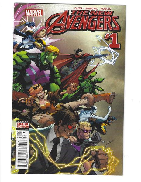 New Avengers #1 2015 VFNM