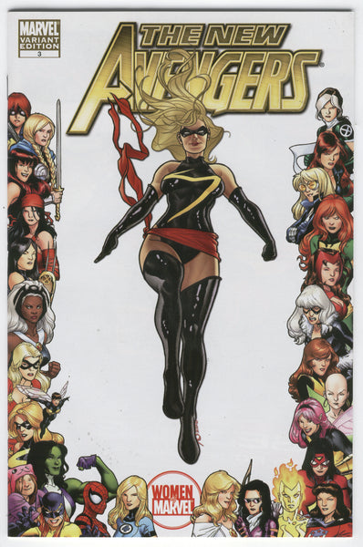New Avengers #3 Women Of Marvel Ms. Marvel Variant NM-