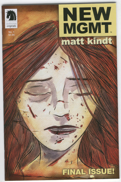 New Mgmt #1 Matt Kindt HTF Dark Horse Indy VFNM
