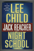 Lee Child Night School Jack Reacher Hardcover w/ DJ First Edition VF