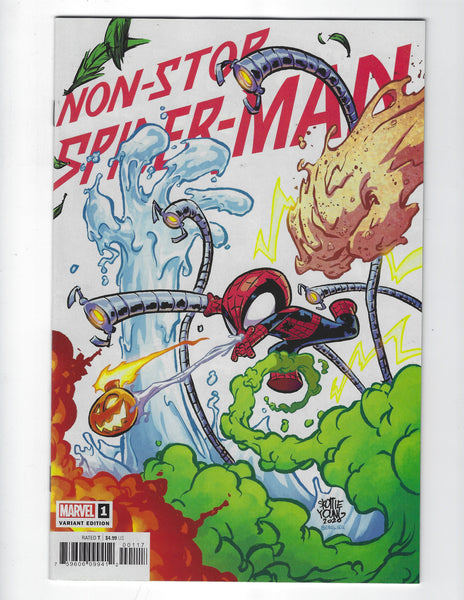 Non-Stop Spider-Man #1 Skottie Young Variant VFNM