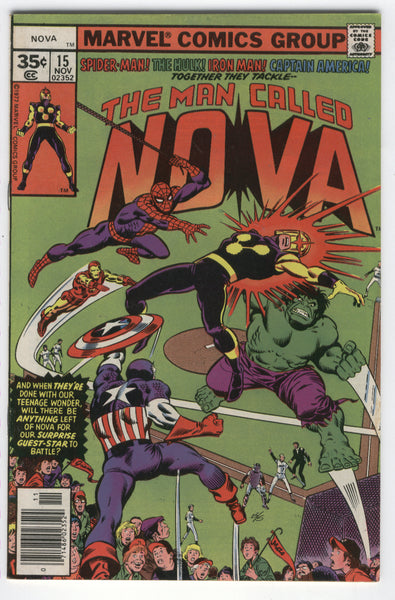 Nova #15 The Fury Before the Storm Bronze Age FVF