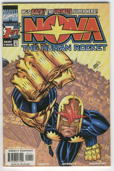 Nova The Human Rocket #1 The Ultimate Super Hero! NM-