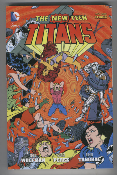 New Teen Titans Trade Paperback Volume 3 Perez Art NM