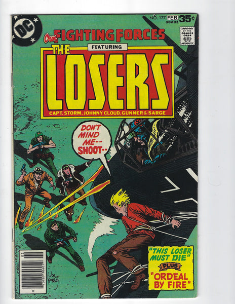 Our Fighting Forces #177 Ordeal By Fire! Bronze Age FVF