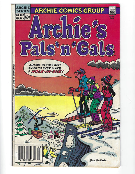 Archie's Pals 'n Gals #168 VGFN
