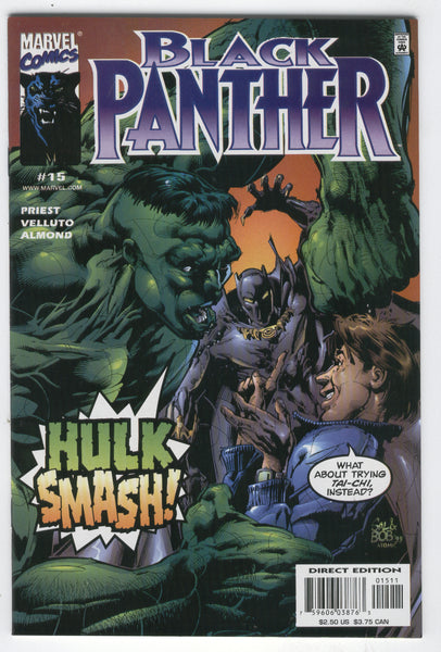 Black Panther #15 Hulk Smash ('nuff said!) NM-