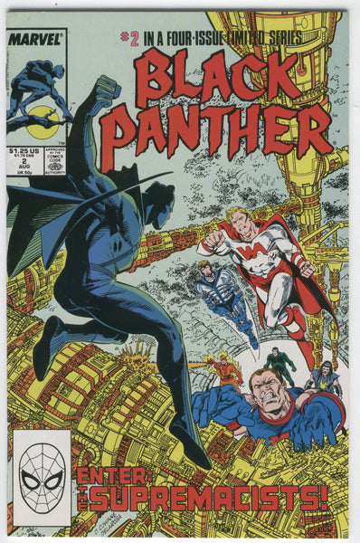 Black Panther Limited Series #2 Enter: The Supremacists! FVF