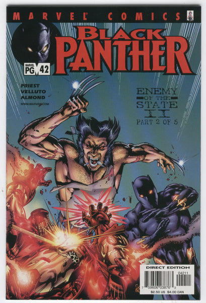 Black Panther #42 Enemy OF The State! VF