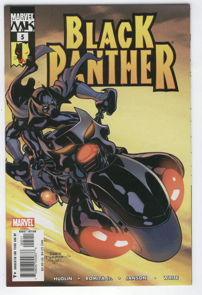 Black Panther #5 The Rhino Comes To Call! VF