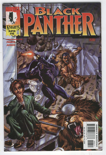 Black Panther Marvel Knights #6 VFNM