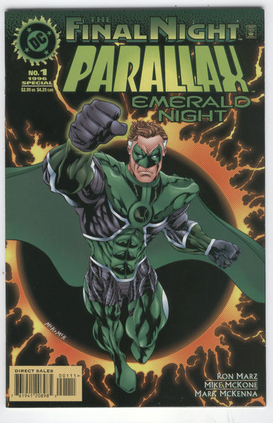 Final Night Parallax Special Green Lantern Emerald Night! Modern Age Key VFNM