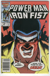 Power Man And Iron Fist #123 HTF News Stand Variant VF