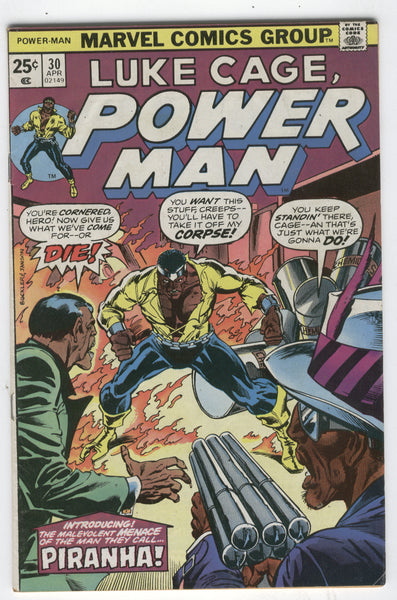 Luke Cage Power Man #30 Bronze Age Classic VF