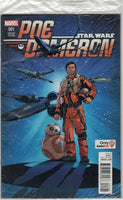 Star Wars Poe Dameron #1 Game Stop Exclusive Variant Sealed VFNM