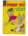 Porky Pig #43 HTF Gold Key Bronze Age Humor FN
