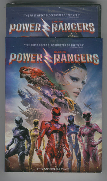 Power Rangers DVD 2017 Sealed New It's Morphin Time!