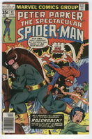 Spectacular Spider-Man #13 First Razorback Bronze Age FVF