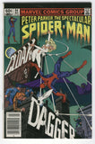 Peter Parker The Spectacular Spider-Man #64 First Cloak And Dagger News Stand Variant FVF