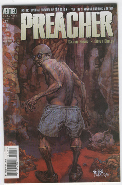 VERTIGO Comics PREACHER #42 1st Odin Quincannon Key AMC TV Mature Readers NM-