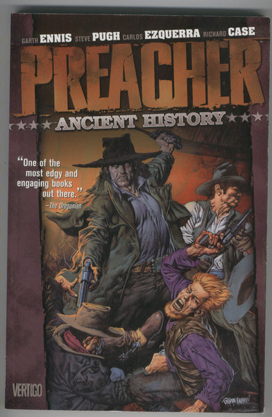 Preacher Ancient History Trade Paperback Vertigo VF